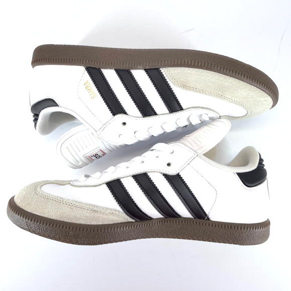 Adidas Samba Classic Soccer Design Men 8.5 Lace Up Leather Suede Indoor Cleats - Picture 7 of 12